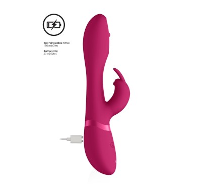 Wibrator masażer - Spinning G-spot Rabbit - Pink